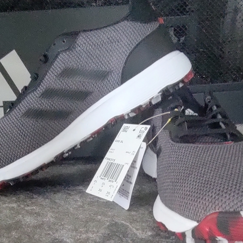 NIB SOLD Mens Adidas golf shoes - Picture 2 of 2